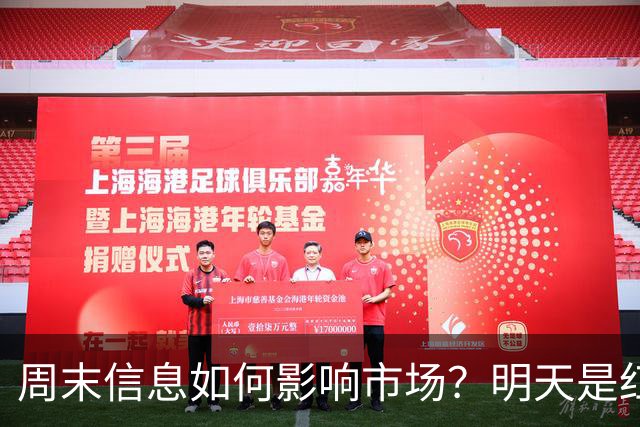 周末信息如何影响市场？明天是红色星期一？还是黑色星期一？