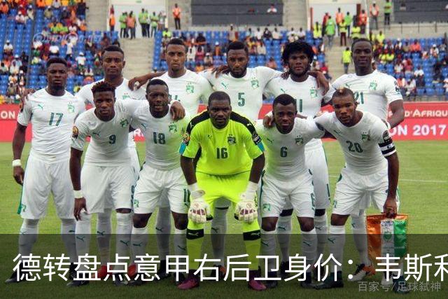 德转盘点意甲右后卫身价：韦斯利4000万欧第一，前五国米三人